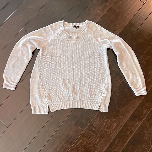 Apt9 gray metallic sweater M - Picture 1 of 10